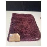 TOWNHOUSE RUGS - AREA RUG, BURGUNDY SHAG WITH