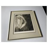 SIGNED ETCHING - NUDE FIGURE, LIMITED EDITION