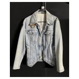 HARLEY-DAVIDSON - LADIES HOG DENIM JACKET, SIZE
