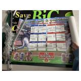 COLLECTION OF VINTAGE SPORTS SCHEDULES AND