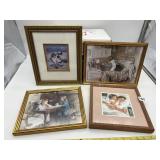 STYLE OF WALTER OSBORNE / MARY CASSATT - SET OF 4