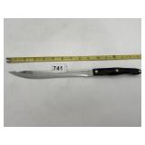 CUTCO #1723 KD SLICING KNIFE - SERRATED BLADE,