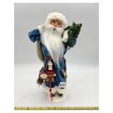 13" BYERS CHOICE THE CAROLERS SANTA CLAUS IN
