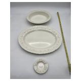 WEDGWOOD OF ETRURIA - EMBOSSED QUEENS WARE