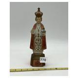 RELIGIOUS FIGURE CERAMIC SCULPTURE - MATERIALS:.