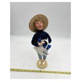 BOYDS COLLECTION FOLK ART DOLL - MATERIALS:.