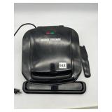 GEORGE FOREMAN ELECTRIC INDOOR GRILL.