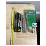 BEER TAP HANDLE LOT - HEINEKEN BOTTLE-SHAPED