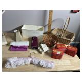 GODIVA COLLECTIBLE TINS SET OF 3 - RED WITH GOLD