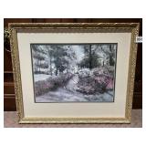 DONALD VOORHEES - LIMITED EDITION PRINT, GARDEN