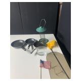 COOKWARE SET - NONSTICK PANS, GLASS LIDS, WITH