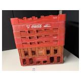 COCA-COLA - PLASTIC BOTTLE CRATES, 20 OZ SIZE,