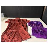 VINTAGE WESTERN SHIRTS - RED HOUNDSTOOTH AND