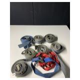 BOX LOT - MILITARY STYLE WEB BELTS, VARIOUS