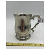 KIRK-STIEFF PEWTER - BALUSTER MUG, COLONIAL