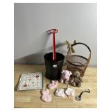 SHARON DRESSMAN / THE BEAR BASKET - ARTIST-MADE