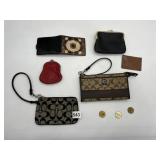 COACH WRISTLETS, CHANGE PURSES, ANGEL COIN