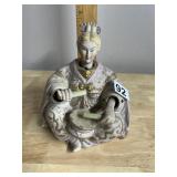 ARDALT - HAND PAINTED PORCELAIN LADY FIGURINE,