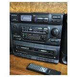 SONY CFD-560 CD RADIO CASSETTE BOOMBOX - DUAL