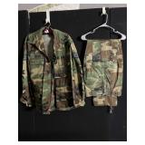 U.S. AIR FORCE BDU UNIFORM - WOODLAND CAMO,