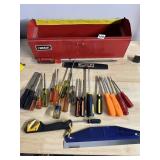 HOMAK METAL TOOLBOX - WITH STANLEY, CRAFTSMAN,