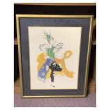 LEON BAKST 1910 FRAMED PRINT