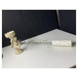 DECORATIVE FIGURAL LAMP - CHERUB BASE WITH