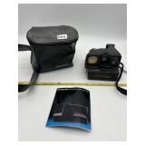 POLAROID SONAR ONE STEP LAND CAMERA WITH