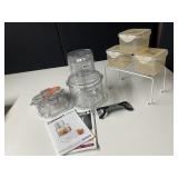 CUISINART FOOD PROCESSOR - WITH ACCESSORIES AND