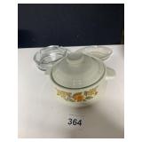 CORNING WARE - SPICE OF LIFE PATTERN COVERED