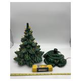 1974 ATLANTIC MOLD CERAMIC CHRISTMAS TREE, ONE