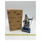 JIM SHORE DOUBLE FACED SCROOGE FIGURINE THANK