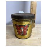 WILSON & CO. - LAUREL PURE LARD TIN, 2 POUND,