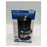 MONEY MISER¢ MOTORIZED COIN SORTER.