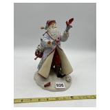LENOX - "A CHRISTMAS TRAVELER" SANTA FIGURINE, BY