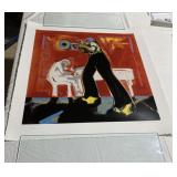 LIMITED EDITION SILKSCREEN PRINT BY BILLY DEE