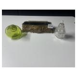 PEAR SHAPED TRINKET BOX, TRINKET BOX BASE, ETC.