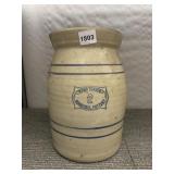 RANGED TURNED MARSHALL POTTERY - 2 GALLON
