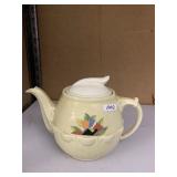 SHELLEY TEAPOT - CREAM EARTHENWARE W/ FLORAL