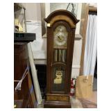BEAUTIFUL SETH THOMAS CHERRY WOOD GRANDFATHER