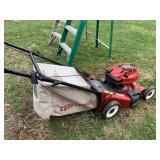 CRAFTSMAN REAR BAGGER 6.75 HP RUNS WELL LAWN