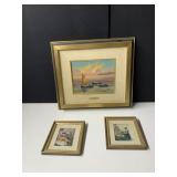 OIL BY GIOVANNI MARATTI - FRAMED SZ. 17' X 16' &