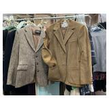 VINTAGE 80S WOMEN'S BLAZERS, EST SIZE S,
