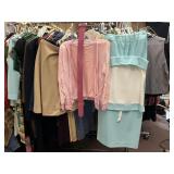 VINTAGE WOMEN'S CLOTHING, 2 PIECE SETS AND