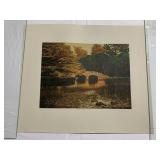 LITHO ON PAPER 'STRAWBERRY HILL' - PASTORAL