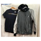 ACTIVISION TEE, TEDDY FRESH HOODIE, BOTH SIZE L