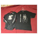 LEWD CONCEPT ANINME TEES, NEED CLEANED, SIZE L