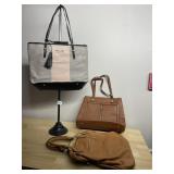3 HAND BAGS NINE WEST, UNMARKED