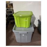 2 STORAGE TOTES AS PICTURED