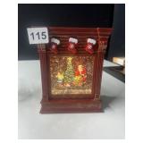 LIGHTED SANTA DOME 7' H